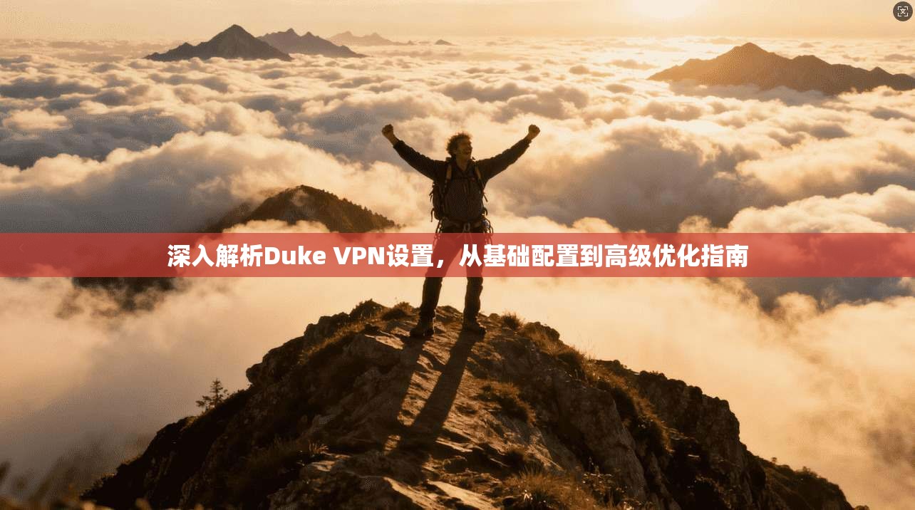 深入解析Duke VPN设置，从基础配置到高级优化指南