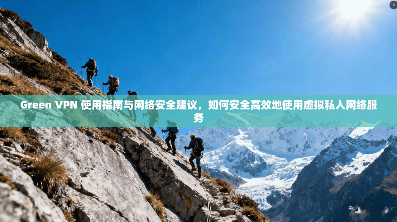 Green VPN 使用指南与网络安全建议，如何安全高效地使用虚拟私人网络服务