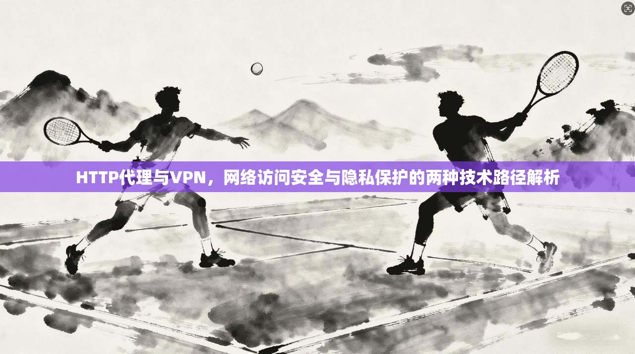 HTTP代理与VPN,网络访问安全与隐私保护的两种技术路径解析