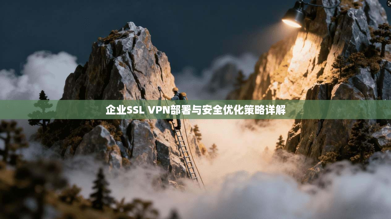 企业SSL VPN部署与安全优化策略详解