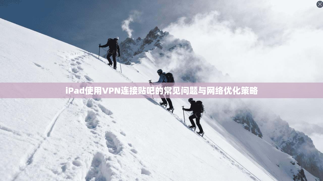 iPad使用VPN连接贴吧的常见问题与网络优化策略