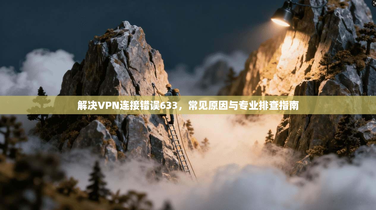 解决VPN连接错误633,常见原因与专业排查指南