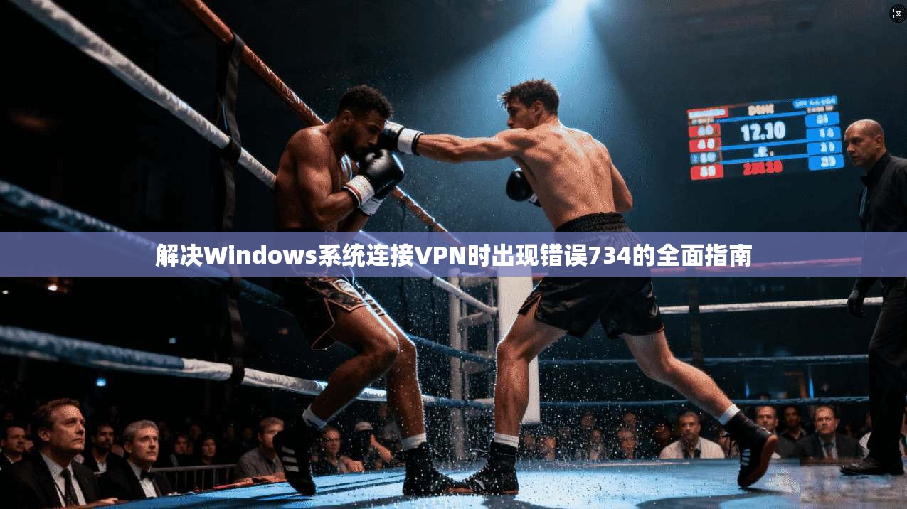 解决Windows系统连接VPN时出现错误734的全面指南