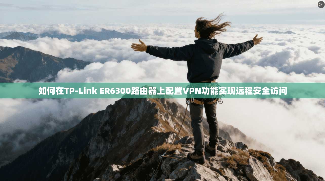 如何在TP-Link ER6300路由器上配置VPN功能实现远程安全访问