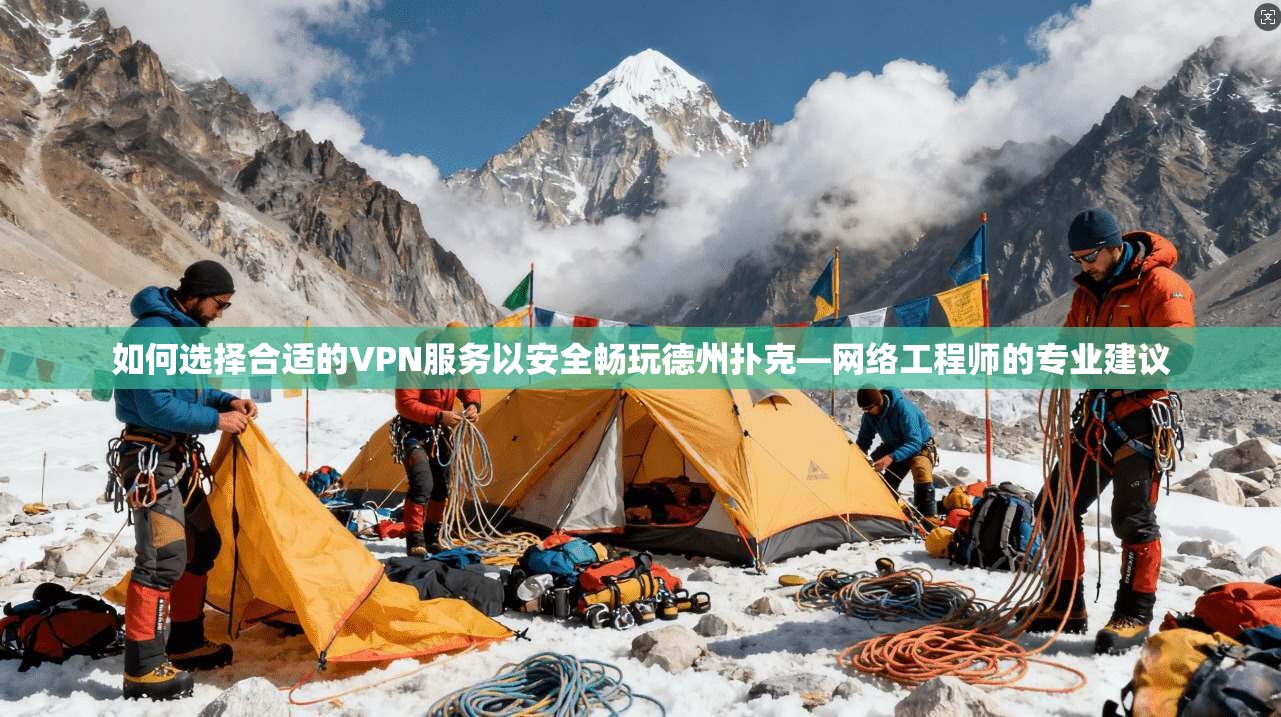 如何选择合适的VPN服务以安全畅玩德州扑克—网络工程师的专业建议