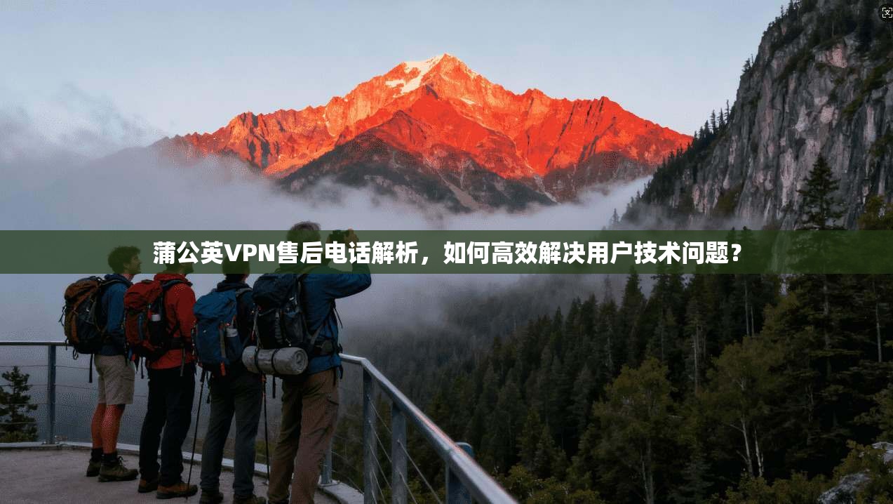 蒲公英VPN售后电话解析，如何高效解决用户技术问题？