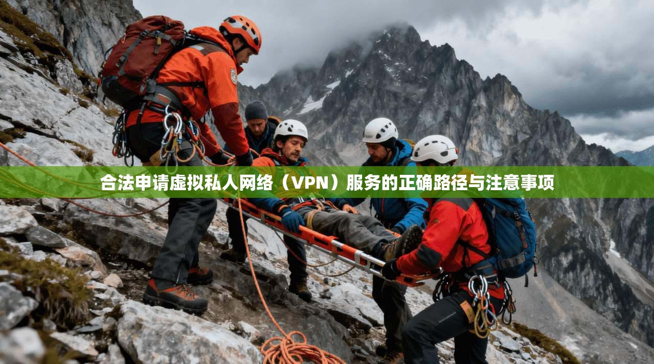 合法申请虚拟私人网络（VPN）服务的正确路径与注意事项