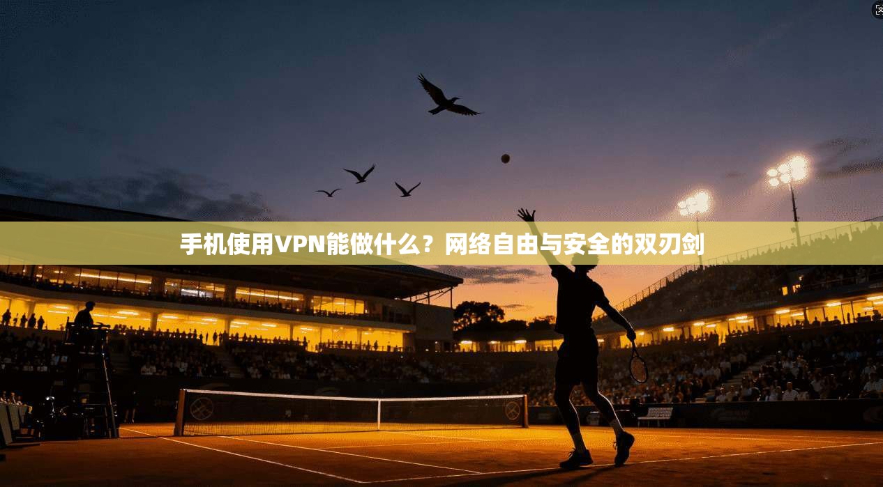 手机使用VPN能做什么？网络自由与安全的双刃剑