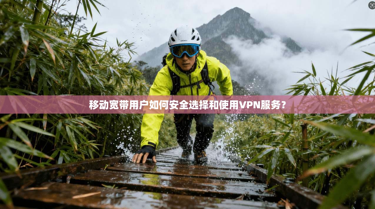 移动宽带用户如何安全选择和使用VPN服务？