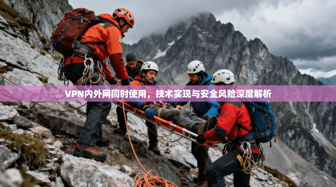 VPN内外网同时使用，技术实现与安全风险深度解析