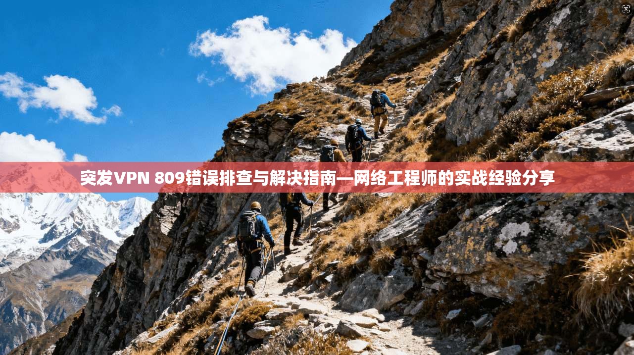 突发VPN 809错误排查与解决指南—网络工程师的实战经验分享