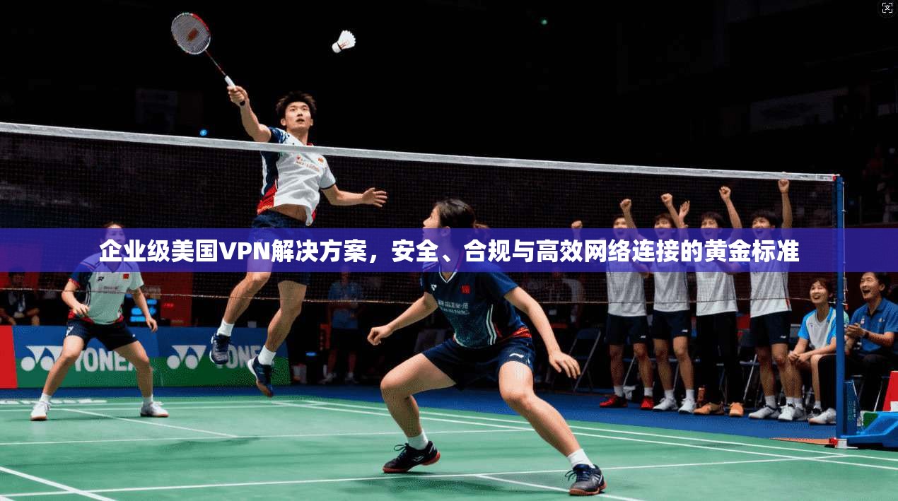 企业级美国VPN解决方案，安全、合规与高效网络连接的黄金标准