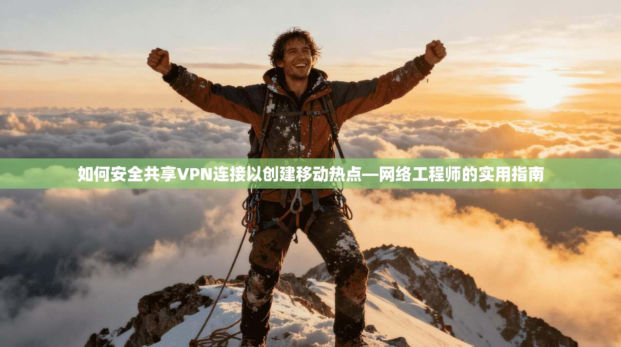 如何安全共享VPN连接以创建移动热点—网络工程师的实用指南
