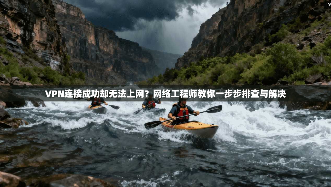 VPN连接成功却无法上网？网络工程师教你一步步排查与解决