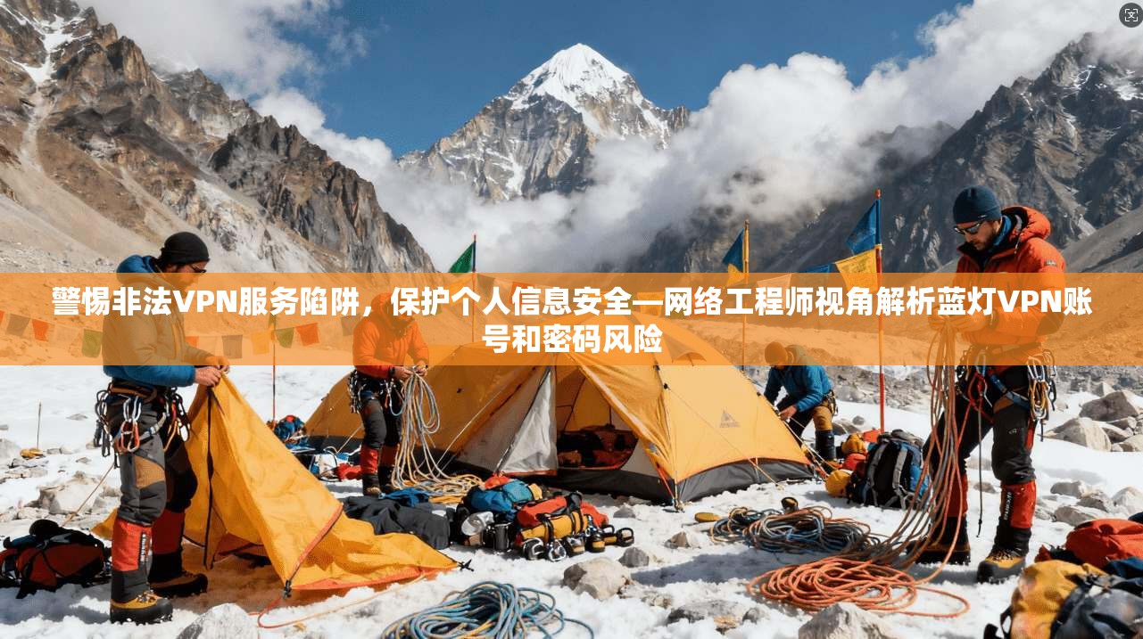警惕非法VPN服务陷阱，保护个人信息安全—网络工程师视角解析蓝灯VPN账号和密码风险