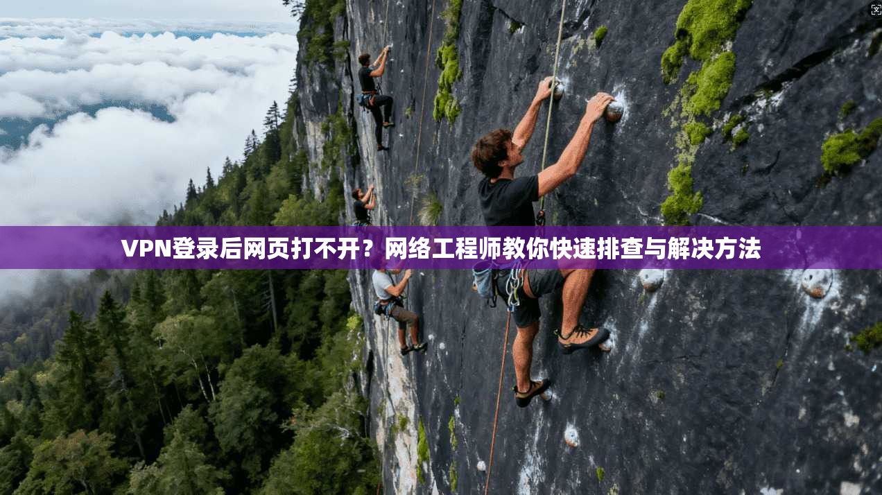 VPN登录后网页打不开？网络工程师教你快速排查与解决方法