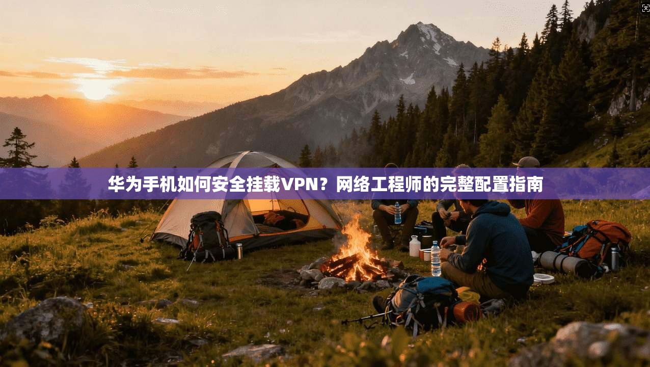华为手机如何安全挂载VPN？网络工程师的完整配置指南