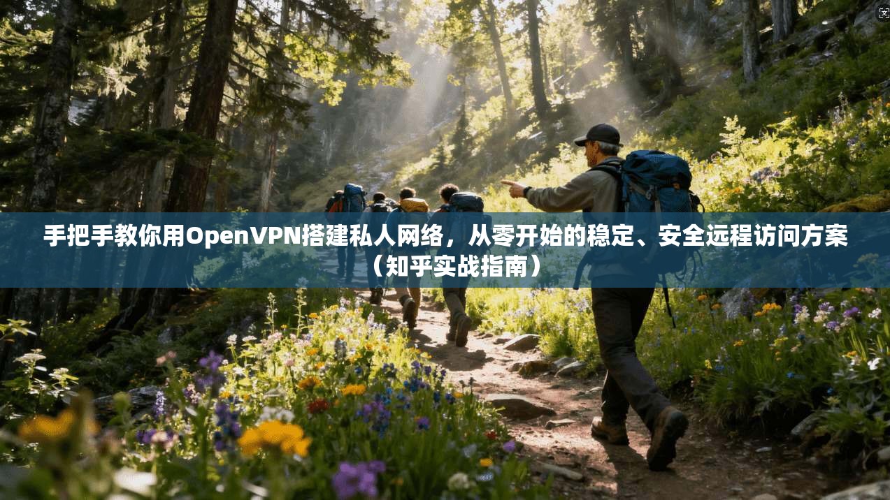 手把手教你用OpenVPN搭建私人网络，从零开始的稳定、安全远程访问方案（知乎实战指南）