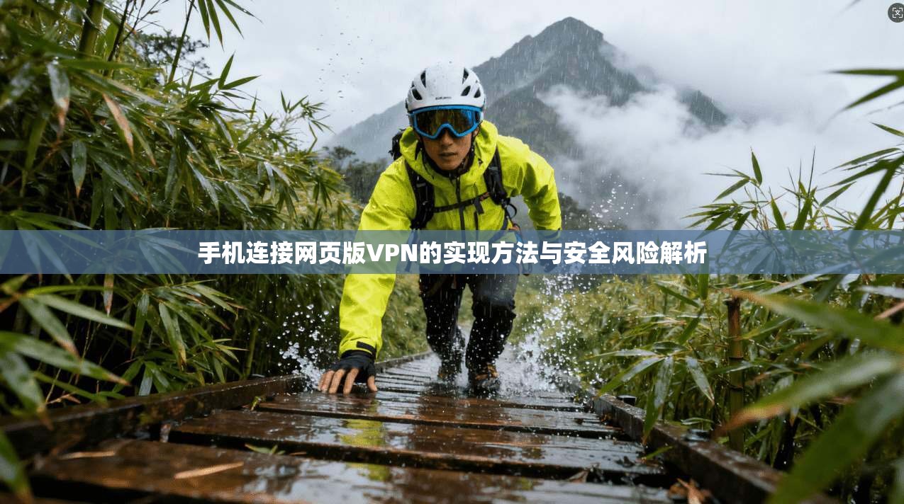 手机连接网页版VPN的实现方法与安全风险解析