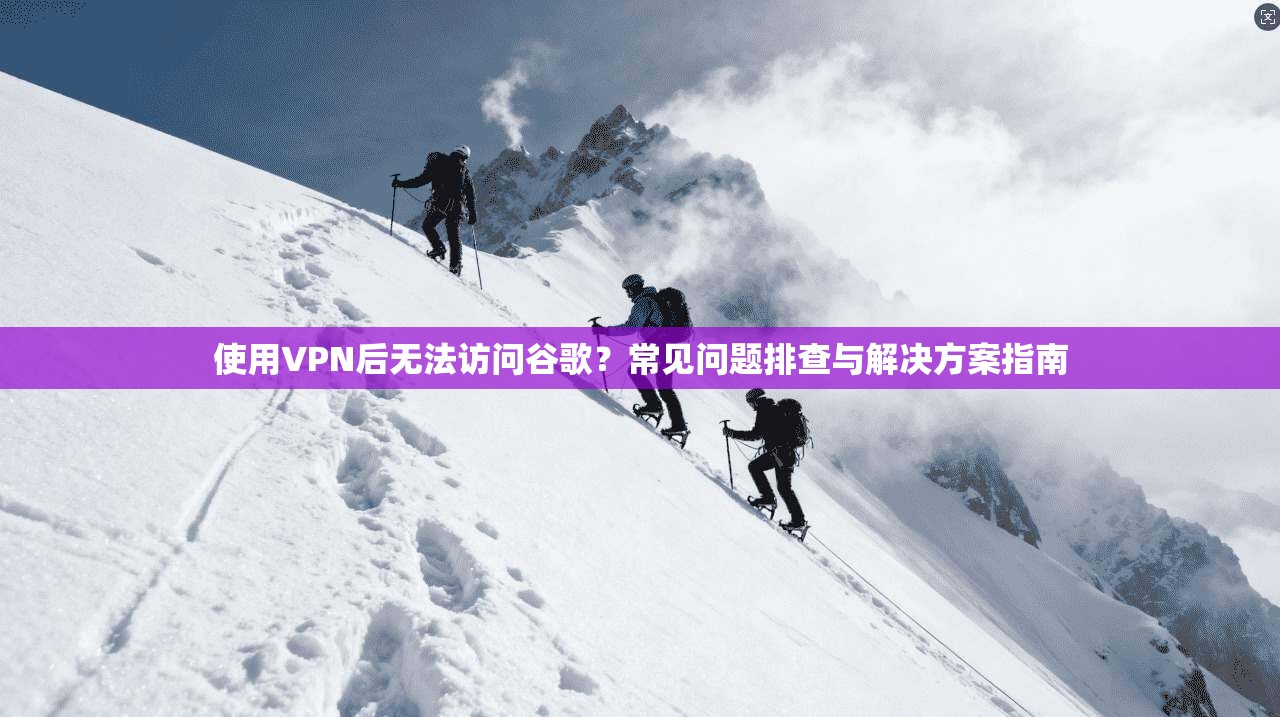 使用VPN后无法访问谷歌？常见问题排查与解决方案指南