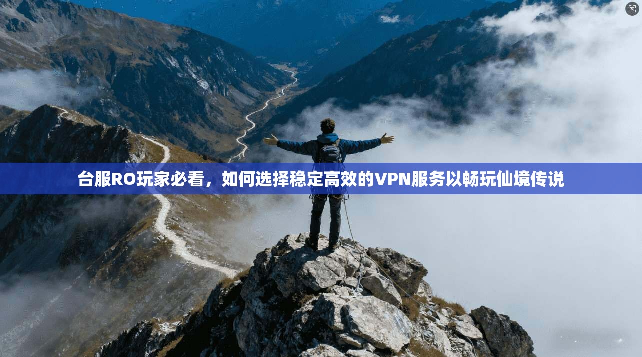 台服RO玩家必看，如何选择稳定高效的VPN服务以畅玩仙境传说