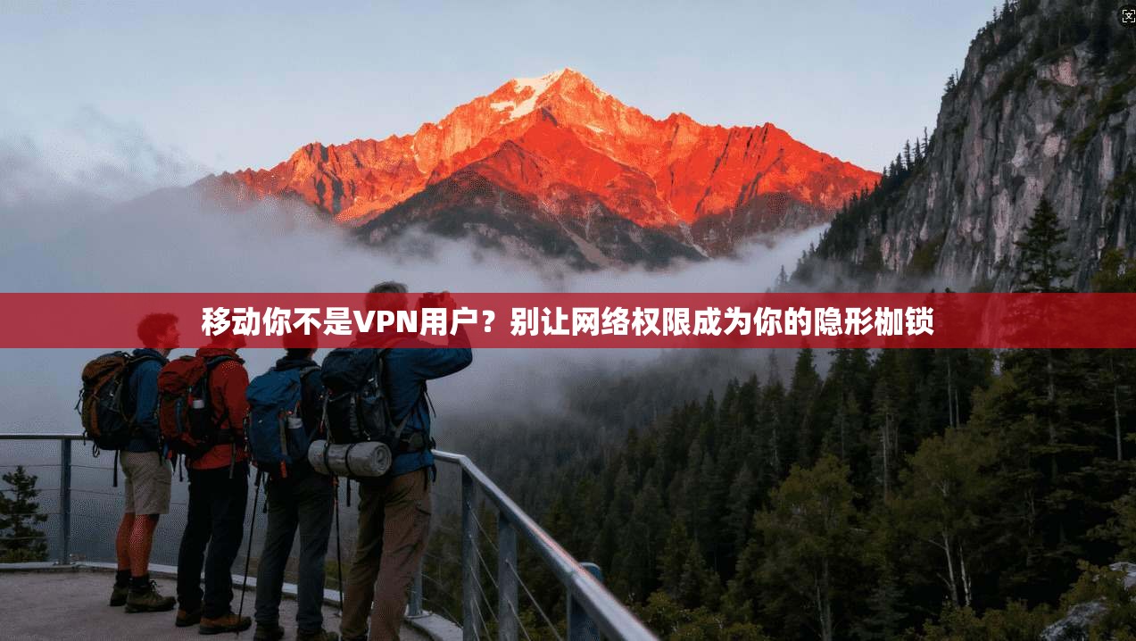 移动你不是VPN用户？别让网络权限成为你的隐形枷锁