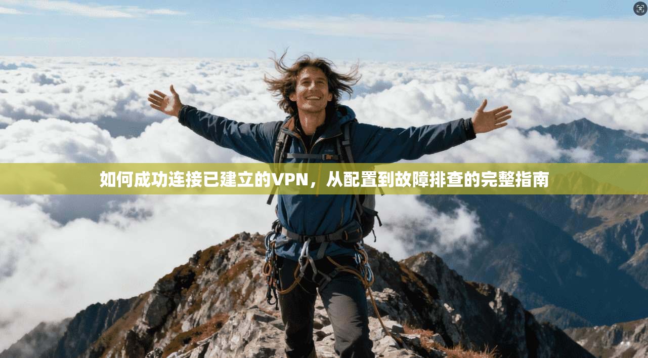 如何成功连接已建立的VPN，从配置到故障排查的完整指南