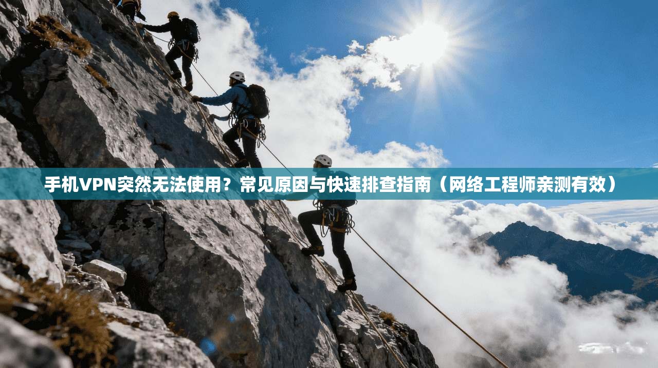 手机VPN突然无法使用？常见原因与快速排查指南（网络工程师亲测有效）
