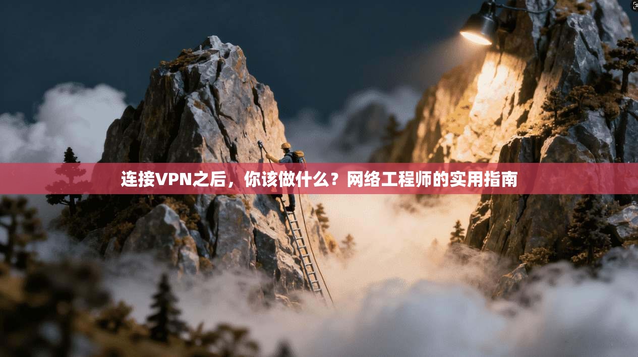连接VPN之后，你该做什么？网络工程师的实用指南