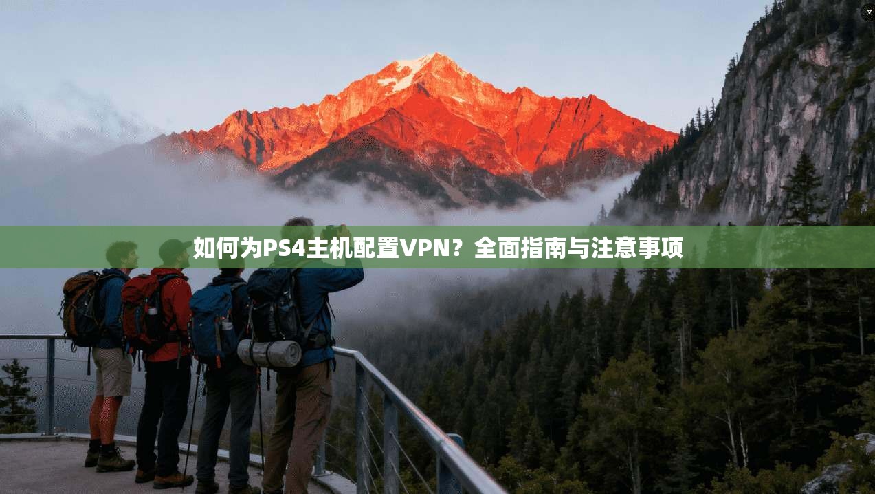 如何为PS4主机配置VPN？全面指南与注意事项