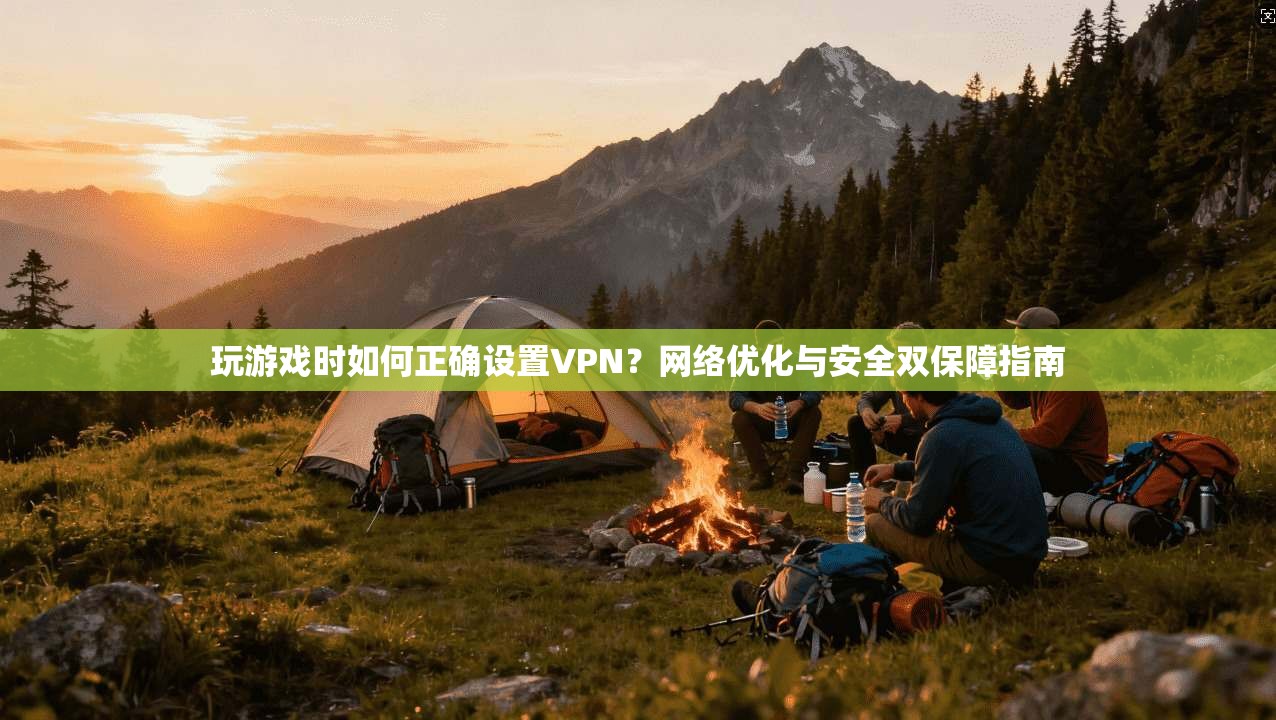 玩游戏时如何正确设置VPN？网络优化与安全双保障指南