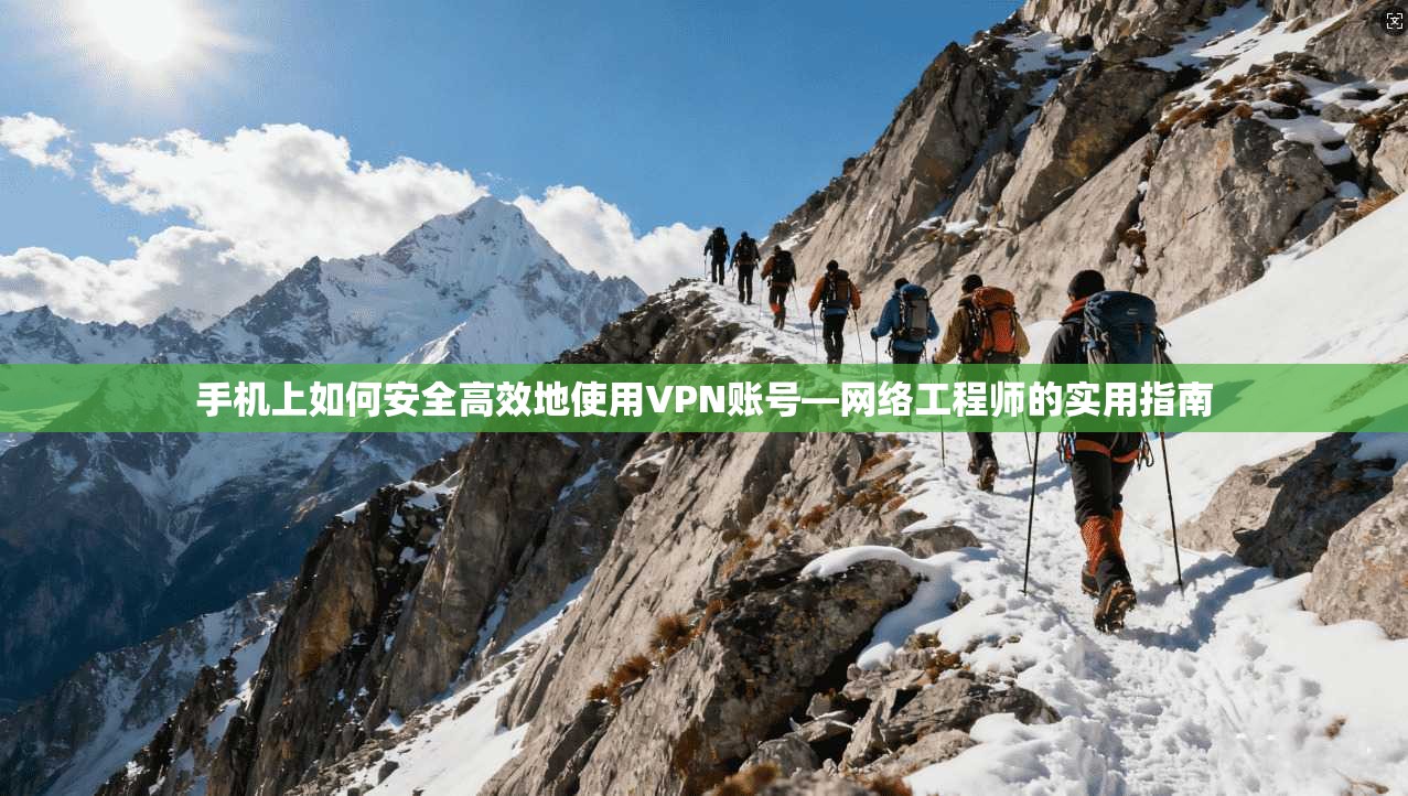 手机上如何安全高效地使用VPN账号—网络工程师的实用指南
