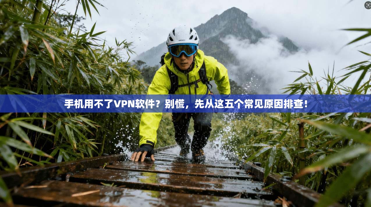 手机用不了VPN软件？别慌，先从这五个常见原因排查！