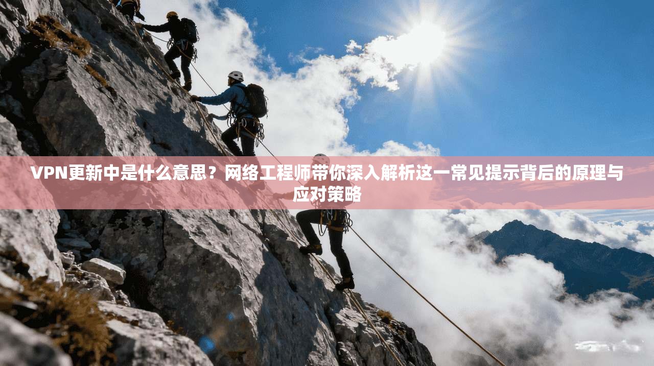 VPN更新中是什么意思?网络工程师带你深入解析这一常见提示背后的原理与应对策略