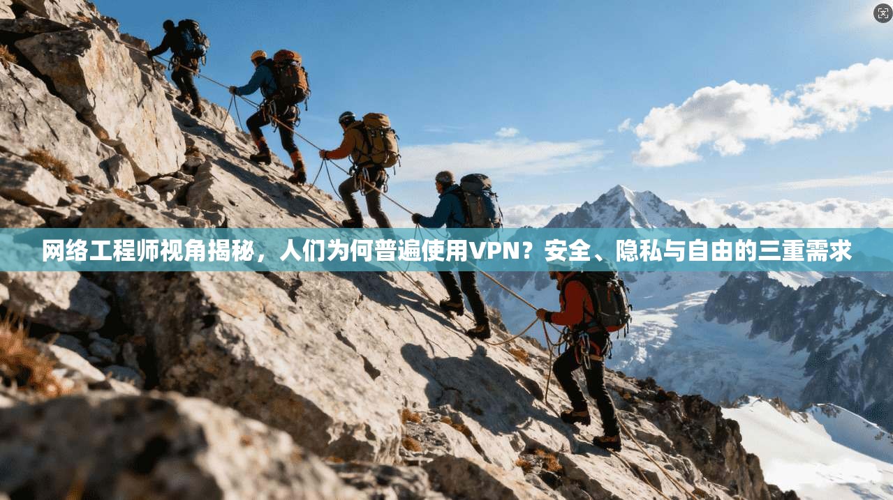 网络工程师视角揭秘,人们为何普遍使用VPN?安全、隐私与自由的三重需求
