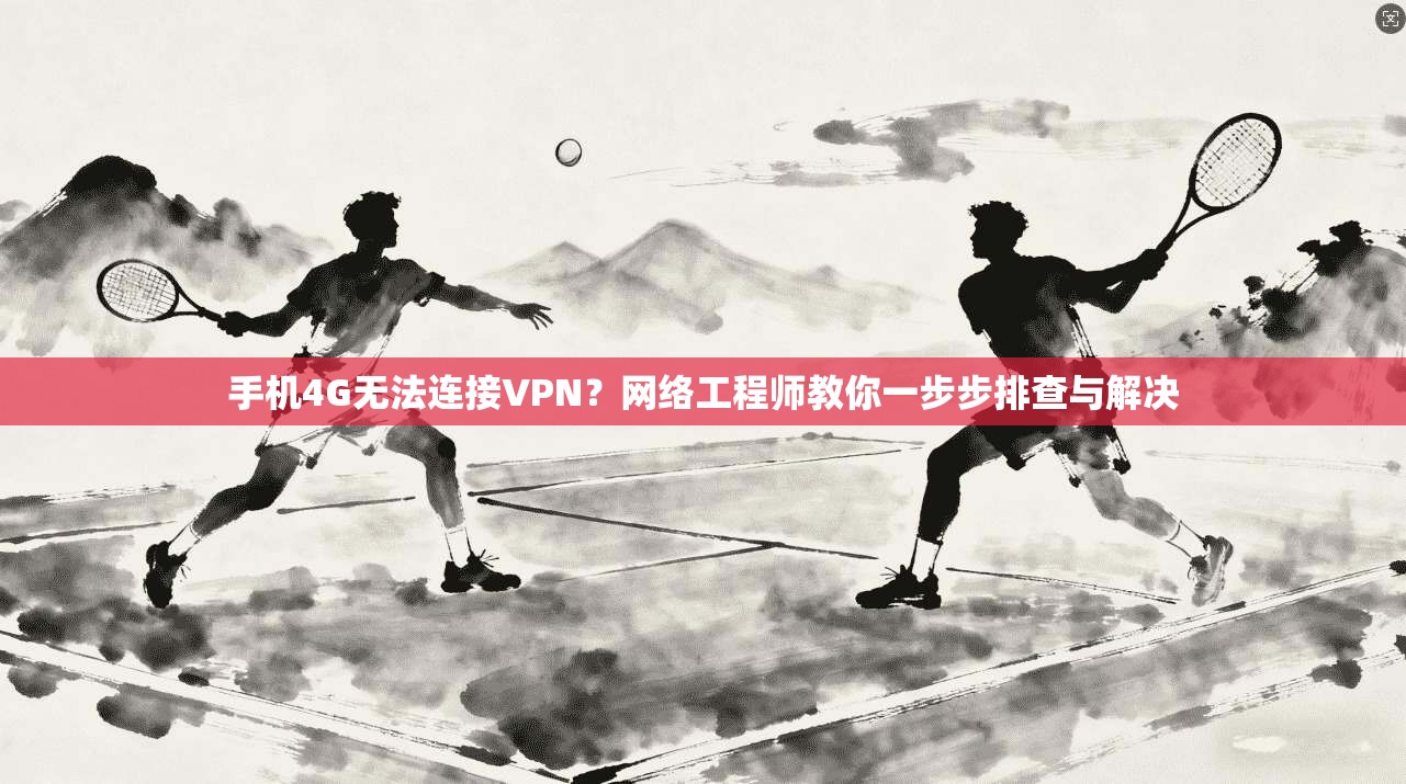 手机4G无法连接VPN？网络工程师教你一步步排查与解决
