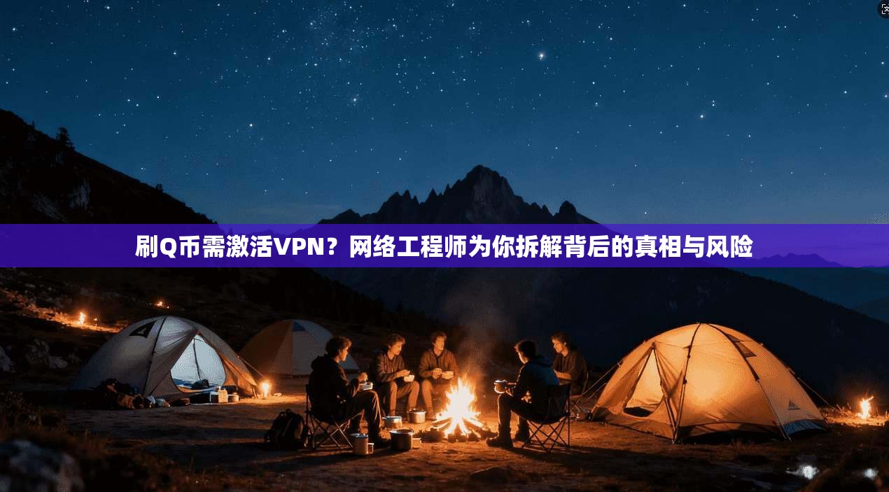 刷Q币需激活VPN?网络工程师为你拆解背后的真相与风险