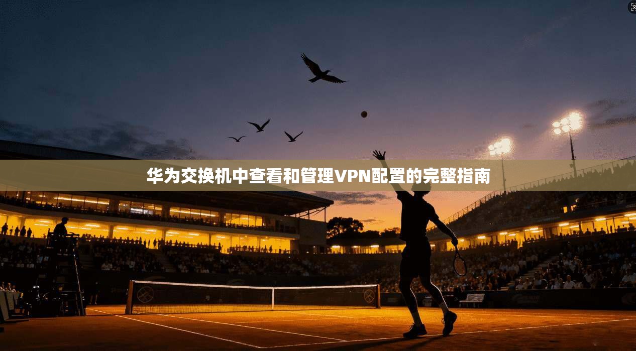 华为交换机中查看和管理VPN配置的完整指南