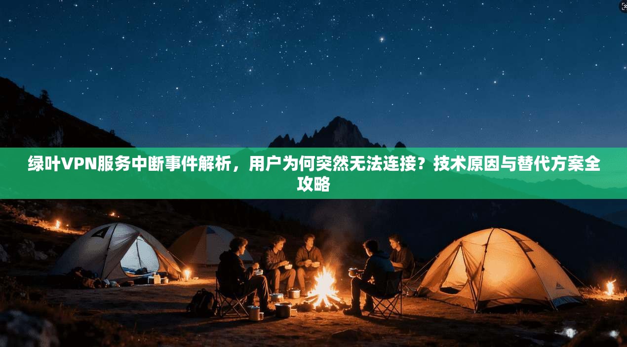 绿叶VPN服务中断事件解析，用户为何突然无法连接？技术原因与替代方案全攻略