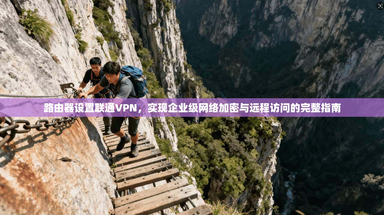 路由器设置联通VPN，实现企业级网络加密与远程访问的完整指南