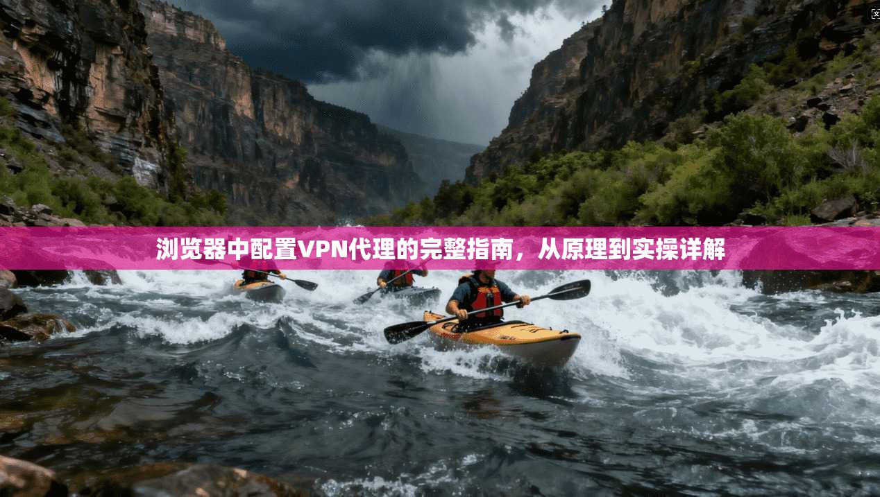 浏览器中配置VPN代理的完整指南，从原理到实操详解
