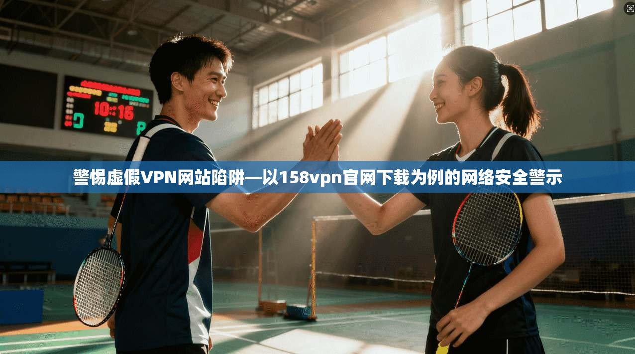 警惕虚假VPN网站陷阱—以158vpn官网下载为例的网络安全警示