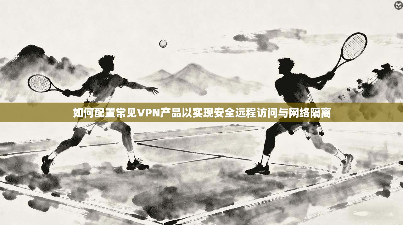 如何配置常见VPN产品以实现安全远程访问与网络隔离