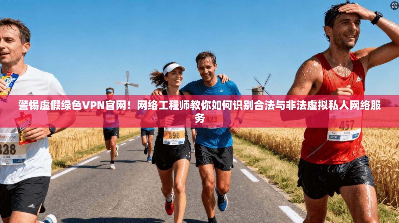 警惕虚假绿色VPN官网!网络工程师教你如何识别合法与非法虚拟私人网络服务