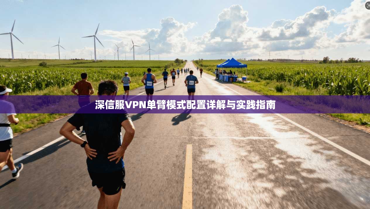 深信服VPN单臂模式配置详解与实践指南