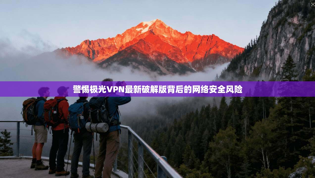 警惕极光VPN最新破解版背后的网络安全风险