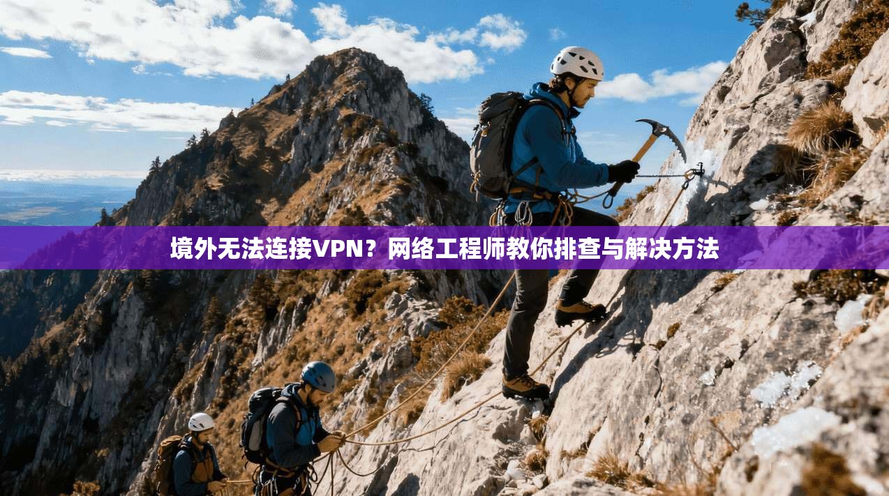 境外无法连接VPN？网络工程师教你排查与解决方法
