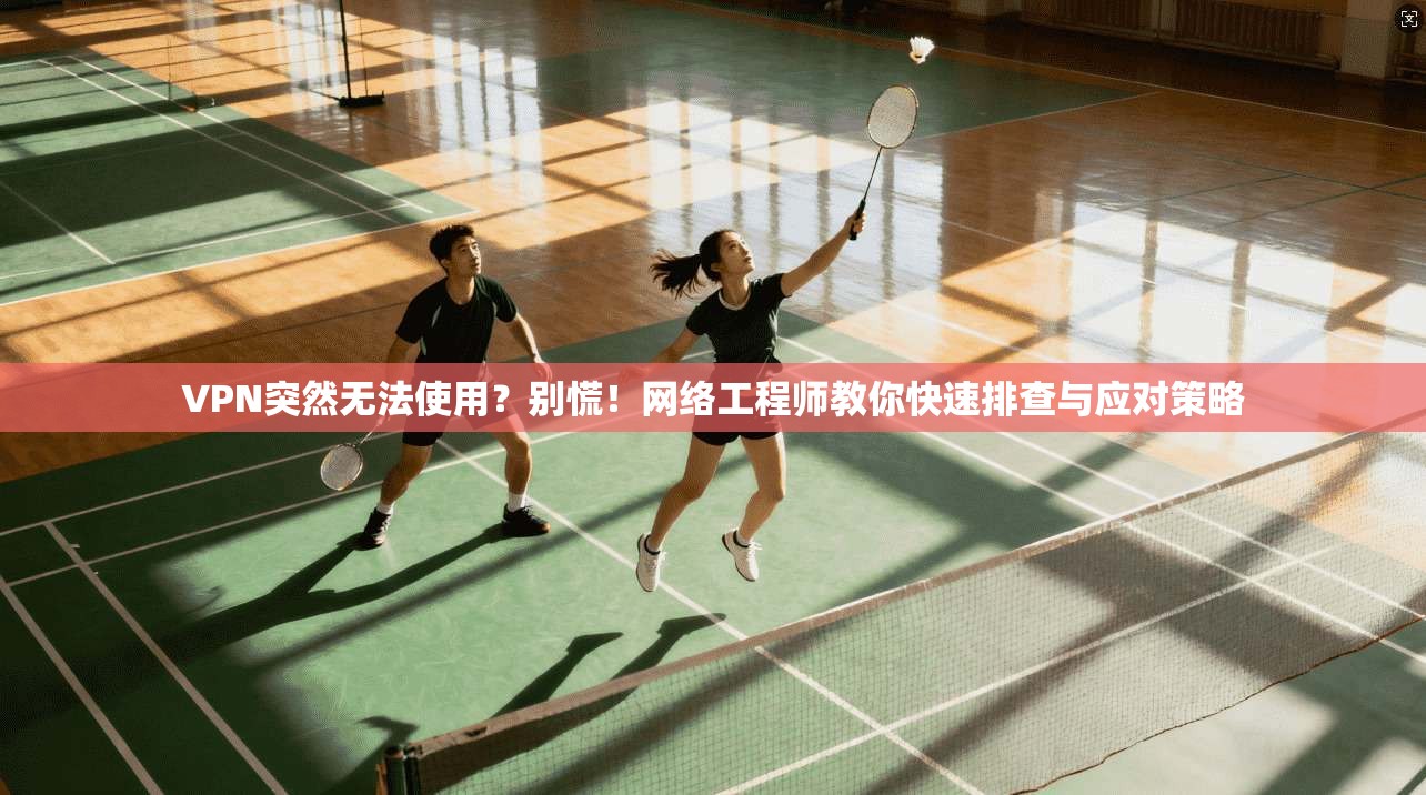 VPN突然无法使用？别慌！网络工程师教你快速排查与应对策略