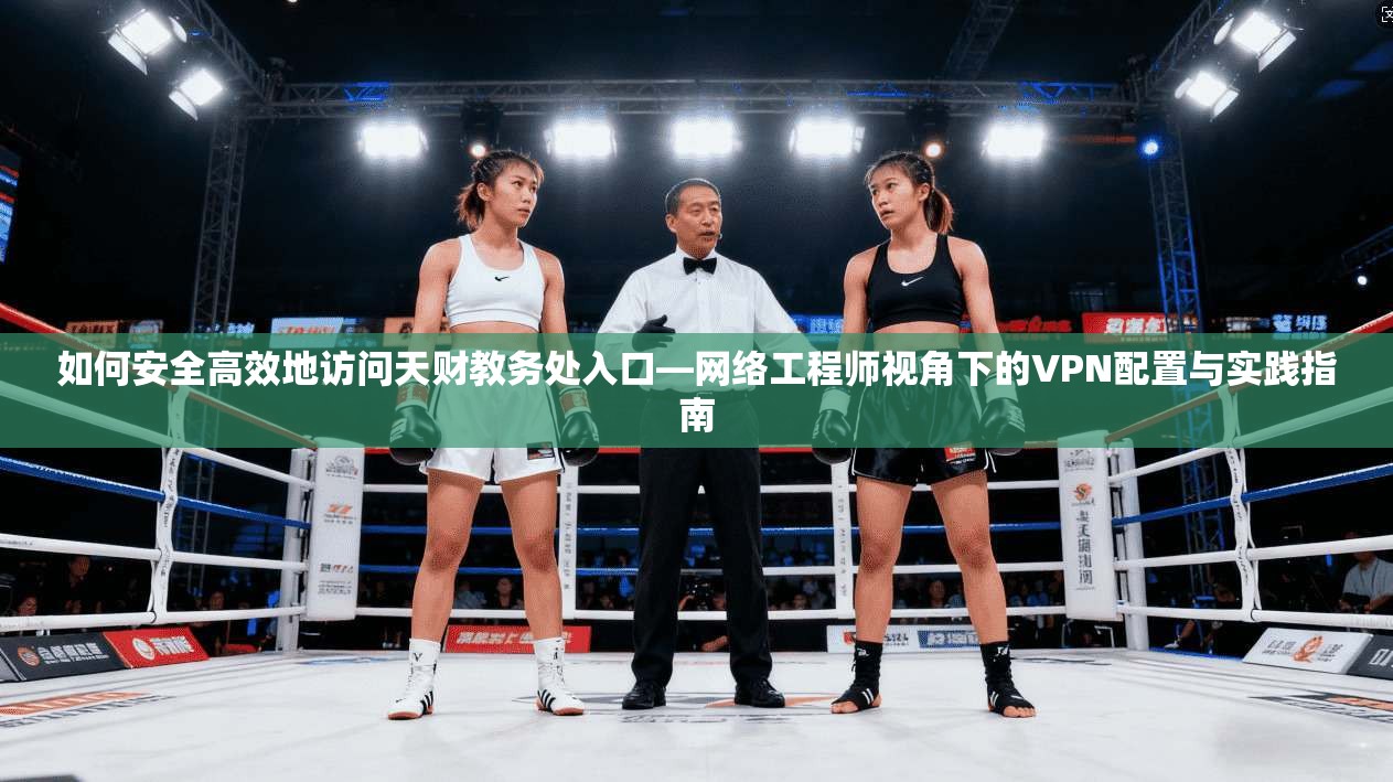 如何安全高效地访问天财教务处入口—网络工程师视角下的VPN配置与实践指南