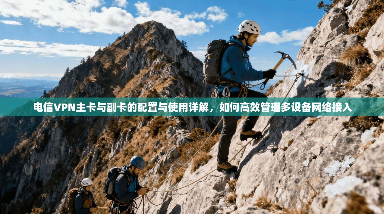 电信VPN主卡与副卡的配置与使用详解，如何高效管理多设备网络接入